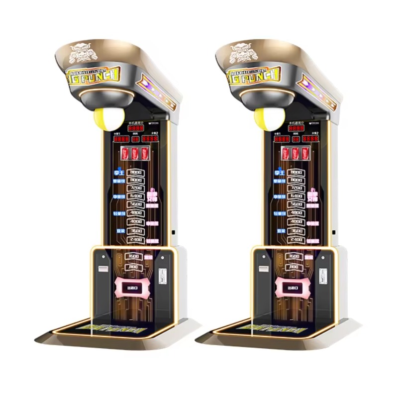 Arcade And Vending - آلة ملاكمة إلكترونية ترفيهية تعمل بالعملة