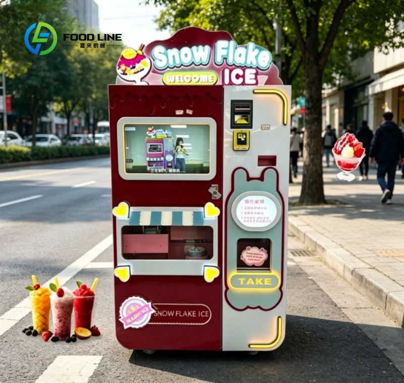 Slushie Machine Vending - آلة بيع السلاش الأوتوماتيكية، صانعة العصائر