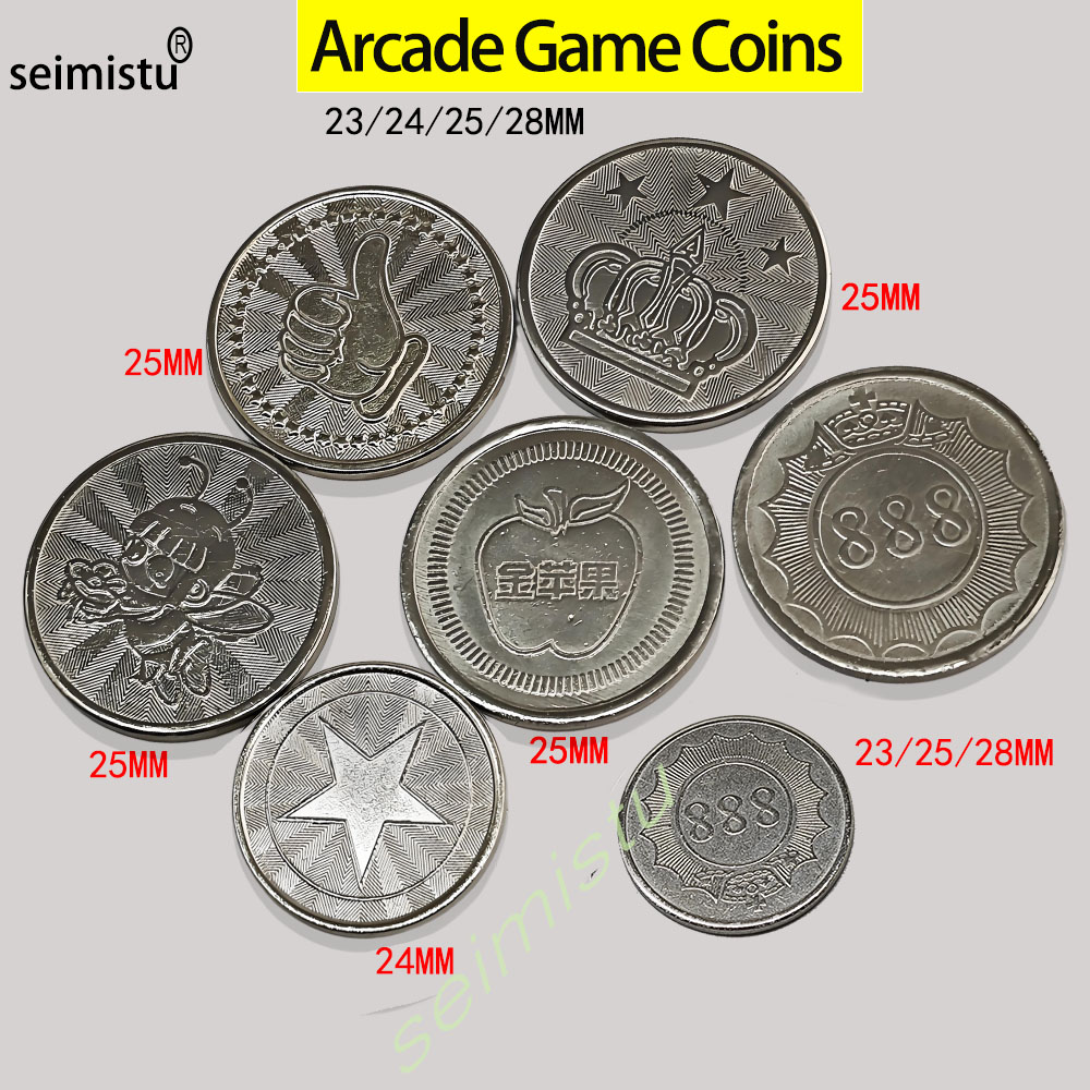 Arcade Vending Machine - 100 قطعة الفولاذ المقاوم للصدأ 23/24/25