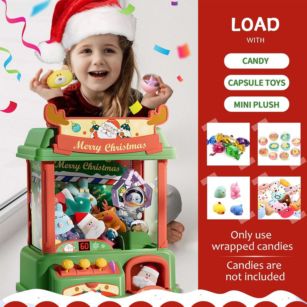 آلة مخلب عيد الميلاد للأطفال ، - مراجعة Arcade And Vending وسعره