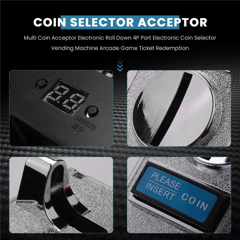 جهاز قبول العملات المتعددة الإ - مراجعة Arcade Ticket Machine وسعره