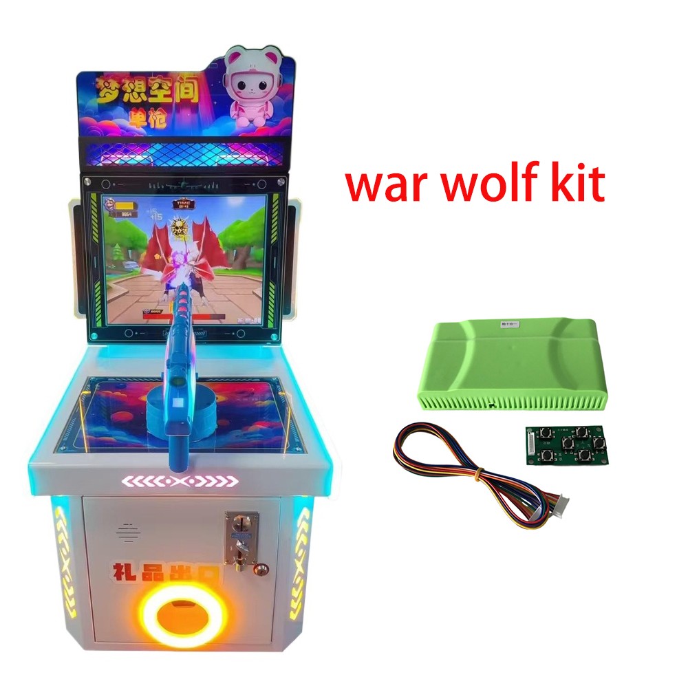 لعبة وولف/واريور القتالية 10 ف - مراجعة Gun Shooting Arcade وسعره