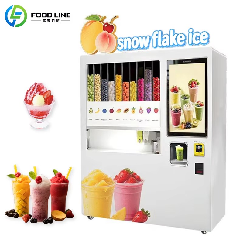 آلة بيع السلاش الأوتوماتيكية،  - مراجعة Slushie Machine Vending وسعره