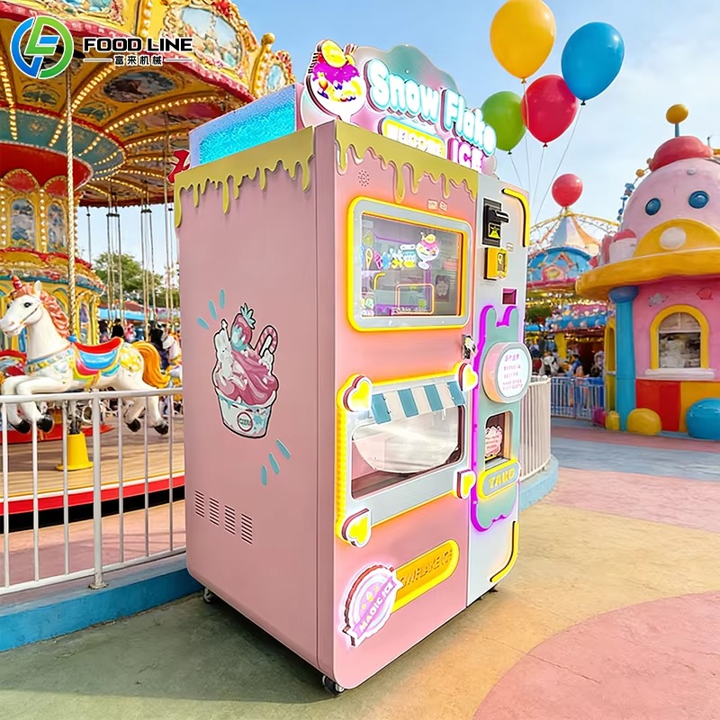 آلة بيع السلاش الأوتوماتيكية،  - مراجعة Slushie Machine Vending وسعره
