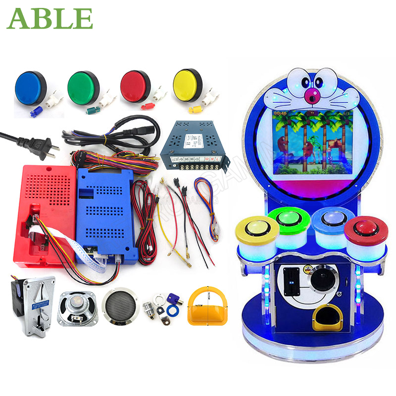 ممر مغامرة جزيرة الاطفال إيقاع - مراجعة Arcade Button Pcb وسعره